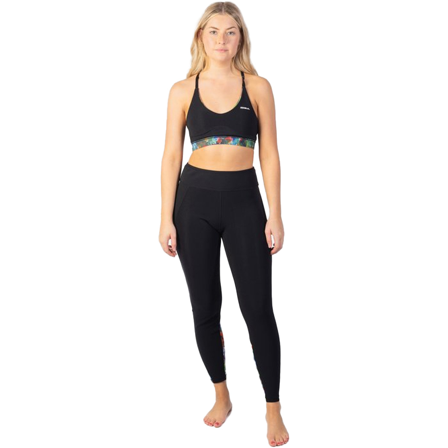 2025 Gul Womens Luna7 SUP Bra LA0303-C1 - Black / Jungle